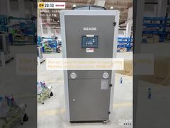 เครื่องทำความเย็นแบบพกพาชนิดระบายความร้อนด้วยอากาศขนาด 8 ตัน สำหรับเครื่องตัดเลเซอร์ ทำความเย็นแหล่งกำเนิดเลเซอร์ 19608Kcal/h