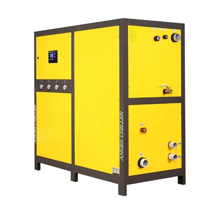 ซื้อ Water Cooled Scroll เครื่องทำน้ำเย็นอุตสาหกรรม 50 ตัน 50hp online manufacture