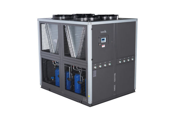 ซื้อ เครื่องทําความเย็นแบบสครอลล์ลเย็นด้วยอากาศ 50hp เครื่องทําความเย็นน้ําพกพา สําหรับหลอดไฟ UV เครื่องพิมพ์ online manufacture