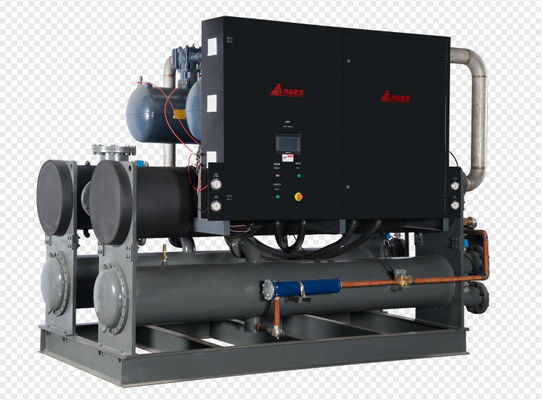 ซื้อ เครื่องทําความเย็นด้วยสกรูเย็นด้วยน้ํา 100HP เครื่องทําความเย็นด้วยน้ําสําหรับกระบวนการอุตสาหกรรมสําหรับการพิมพ์และเส้นผสมหนัง BOPP online manufacture