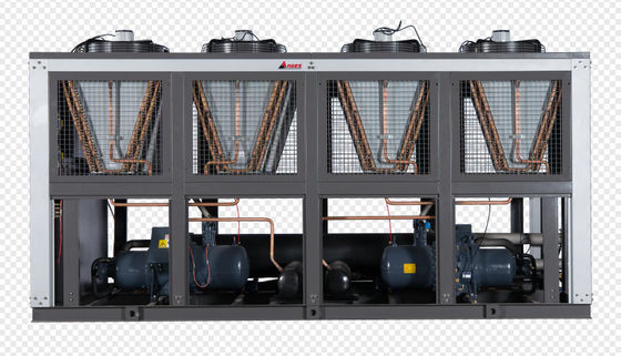 ซื้อ 100 ตัน ปรับปรุงอากาศเย็นสกรู Chiller อุตสาหกรรม Chiller สําหรับบล๊อฟฟิล์ม เครื่องเย็นฟิล์ม online manufacture
