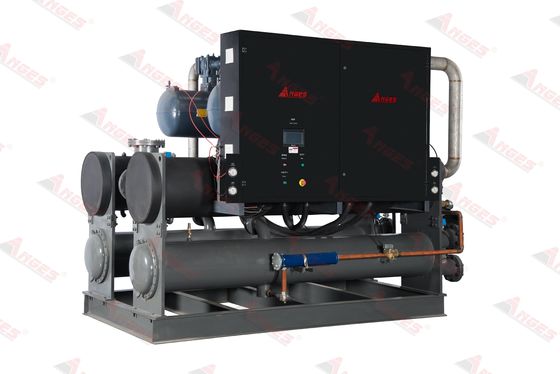 ซื้อ เครื่องทําความเย็นอุตสาหกรรมครึ่งสกรู 100 ตัน ที่ทําความเย็นด้วยน้ํา online manufacture