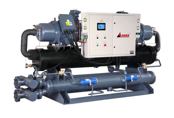 ซื้อ 250HP ชุบชนิด Chiller Shelli และหลอด Chiller หน่วยแพคเกจสําหรับการเป่าการพิมพ์อุตสาหกรรม online manufacture