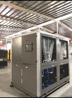 ซื้อ 30HP อุตสาหกรรมเกรด Chiller ทองแดง-ไนเคิลสลัด Evaporator R407C สะอาดต่อสิ่งแวดล้อมสําหรับศูนย์แปรรูป CNC online manufacture