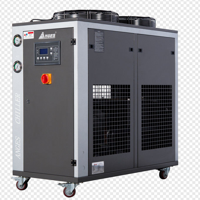 เครื่องทําความเย็นแบบสกรอลลอร์ที่ทําความเย็นด้วยอากาศที่ประหยัดพลังงาน สําหรับการทําความเย็นกระบวนการอุตสาหกรรมด้วยเครื่องระเหยกระเป๋าและท่อ