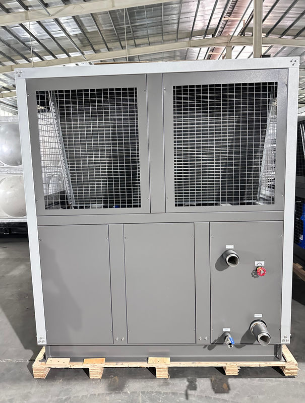 โรงงานตรง 60HP อุตสาหกรรมน้ํา Chiller อากาศเย็น Chiller สําหรับเครื่องปั่นฉีด