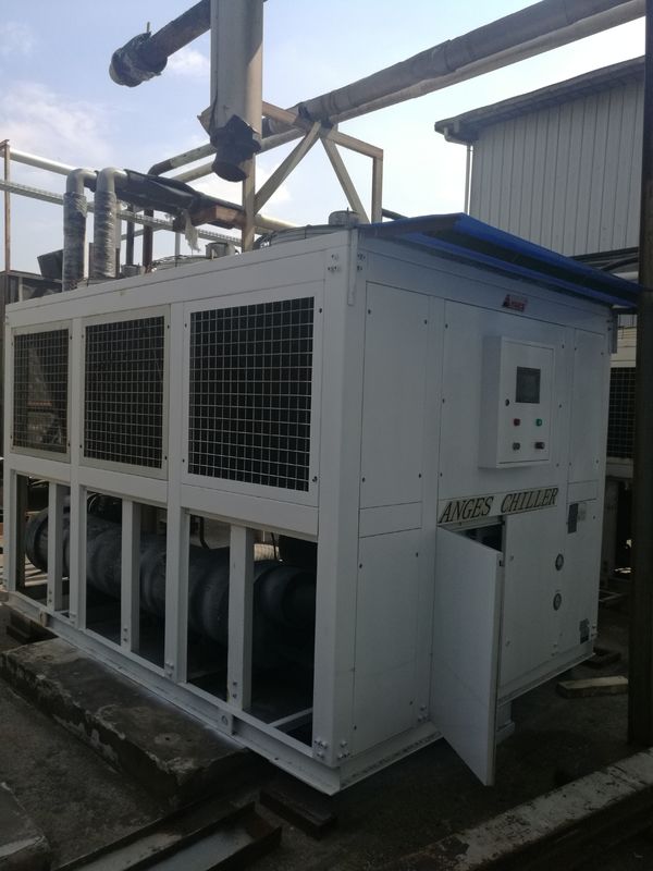 เครื่องทําความเย็นชนิดสกรูครึ่งแอร์เมติก 240hp สําหรับการผลิตวัสดุพลาสติก
