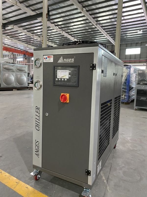 เครื่องทําความเย็นอุตสาหกรรม 5HP ที่ทําความเย็นด้วยอากาศ มีประสิทธิภาพสูง ประหยัดพลังงาน และทํางานได้อย่างมั่นคง
