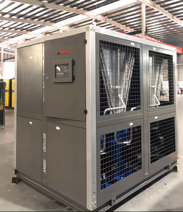 เครื่องทําความเย็นแบบสกรอลเย็นด้วยอากาศ 30HP - แบบใหม่ของการทําความเย็นที่มีประสิทธิภาพสูง ประหยัดพลังงานและฉลาด