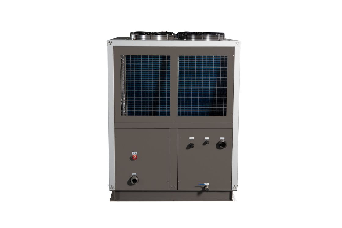 30TR เครื่องทําความเย็นด้วยอากาศ 110kW เครื่องทําความเย็นแบบกลิกอล เครื่องทําความเย็นน้ําอุตสาหกรรม