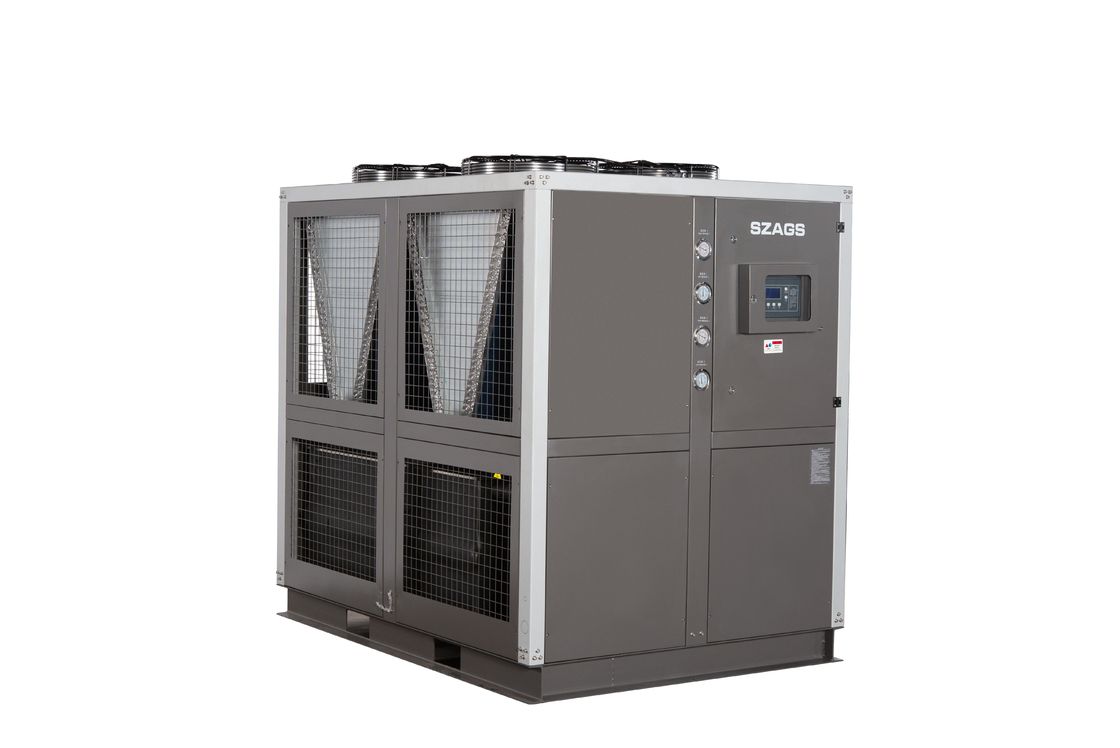 เครื่องทําความเย็นน้ําแบบกระบวนการอุตสาหกรรม 30HP ระบบทําความเย็นเครื่องทําความเย็นน้ํา 92kW Glycol