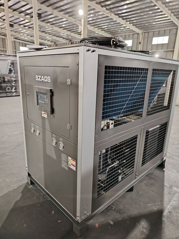 20HP Glycol Chiller 72kW อุตสาหกรรมลอกชนิดอากาศเย็นน้ํา Chiller
