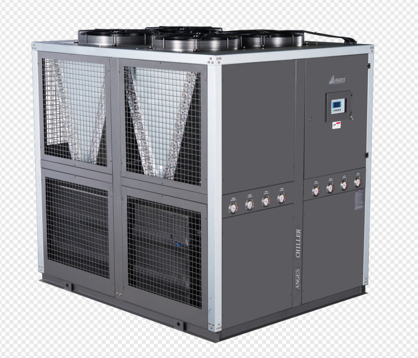 เครื่องทําความเย็นแบบสกรอลเย็นด้วยอากาศ 60HP เครื่องทําความเย็นอากาศสําหรับกระบวนการอุตสาหกรรมสําหรับการพิมพ์และ BOPP Film Lamination Line