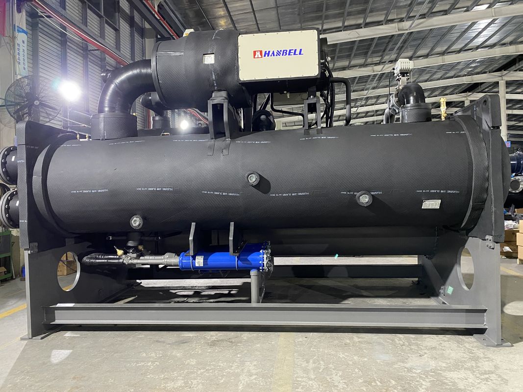 ระบบอุตสาหกรรมเครื่องเย็นสกรูที่เย็นด้วยน้ํา 200HP สําหรับการพิมพ์พลาสติก, การประมวลผลเคมี & การตัดเลเซอร์