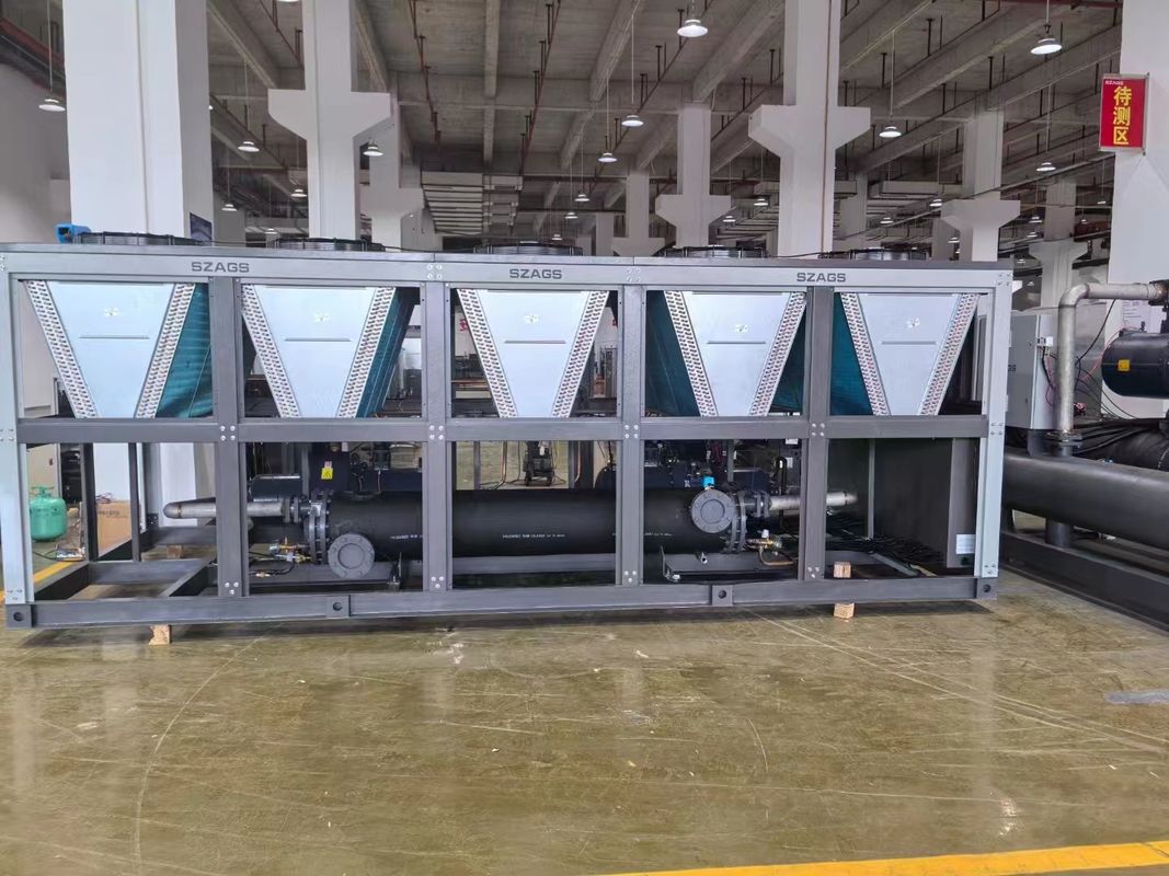 150HP เครื่องชิลเลอร์เครื่องชิลเลอร์สารเคมีอุตสาหกรรม เครื่องชิลเลอร์ 150 ตัน เครื่องชิลเลอร์เครื่องชิลเลอร์สําหรับสายผลักโปรไฟล์ PVC