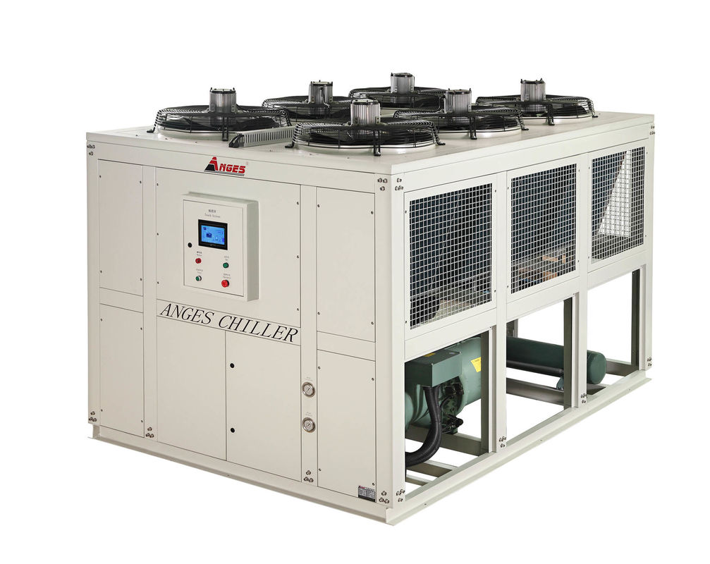 200HP ระบบเย็นด้วยอากาศ แบบสกรู อุตสาหกรรม Chiller สกรู เครื่องเย็นน้ํา สําหรับการแก้ไขการเย็นที่มีประสิทธิภาพสูง