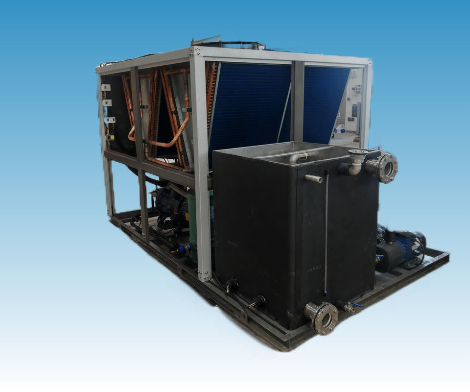 เครื่องทําความเย็นอุณหภูมิต่ํา ประหยัดพลังงาน พร้อมสารเย็น R410A สําหรับอุตสาหกรรมเคมีและการผลิตแบตเตอรี่ลิตียม