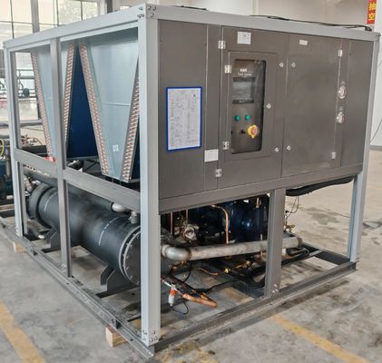 เครื่องทําความเย็นอุณหภูมิต่ํา ประหยัดพลังงาน พร้อมสารเย็น R410A สําหรับอุตสาหกรรมเคมีและการผลิตแบตเตอรี่ลิตียม